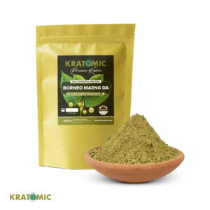 Kratom Maeng Da original de Borneo (Mitragyna speciosa) - Nano hojas en polvo de Indonesia