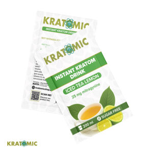 Bebida instantánea de kratom Té helado Limón - Kratomic