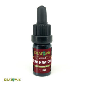 Tintura de Kratom Rojo - Relax - Espectro completo 5:1 - 5ml