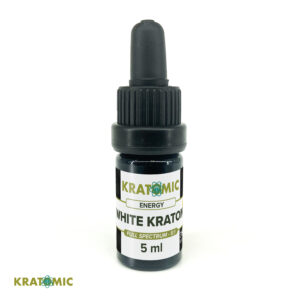 Tintura de Kratom blanco - Energía - Espectro completo 5:1 - 5ml